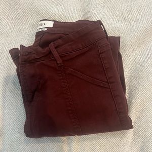 Pistola Maroon Cargo Pant size 25